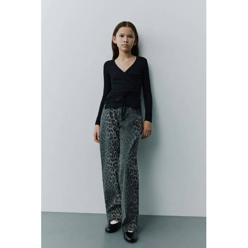Sofie Schnoor straight casual broek grijs afbeelding