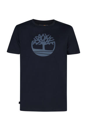 T-shirt donkerblauw