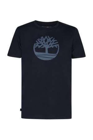 T-shirt donkerblauw