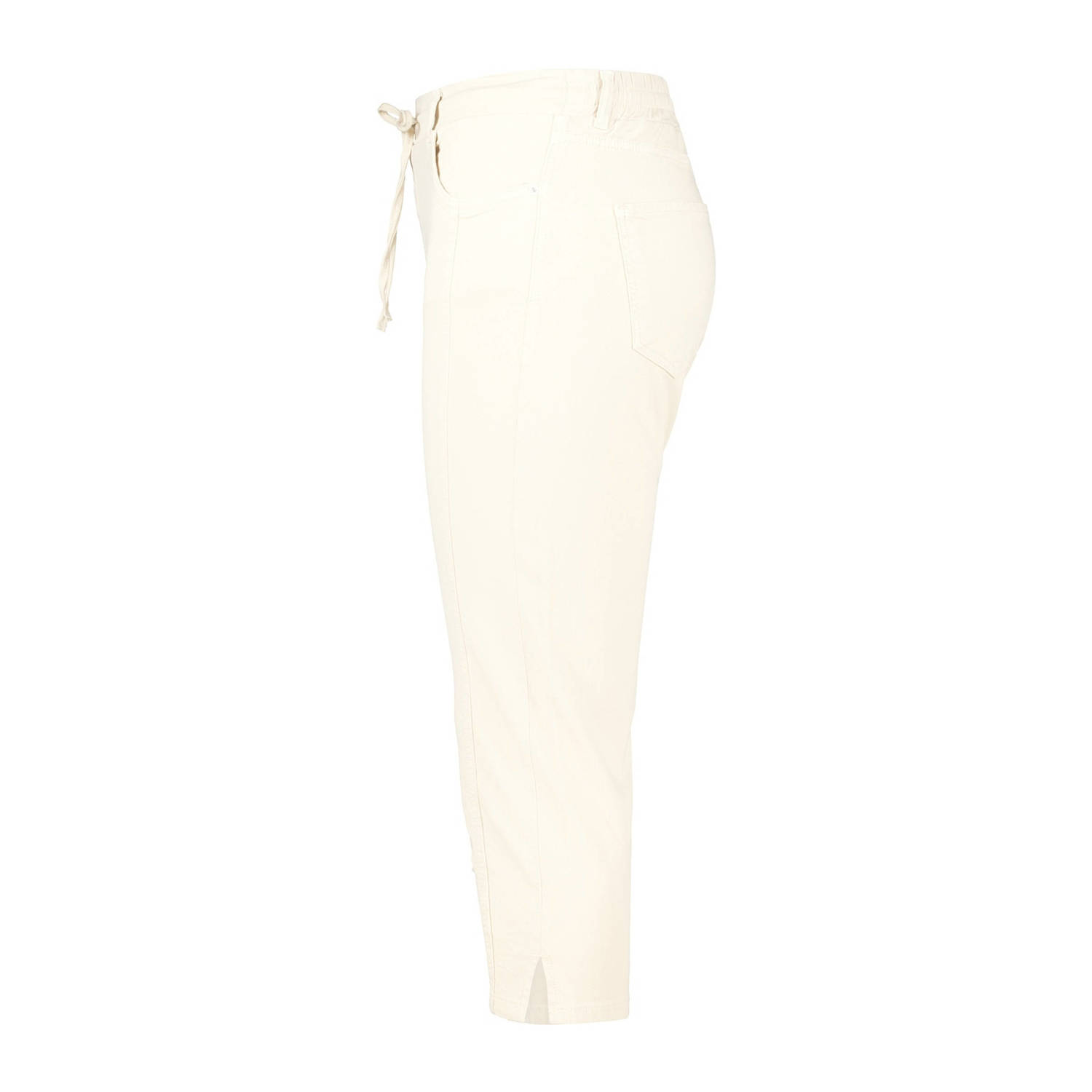MS Mode aansluitend regular waist broek ecru