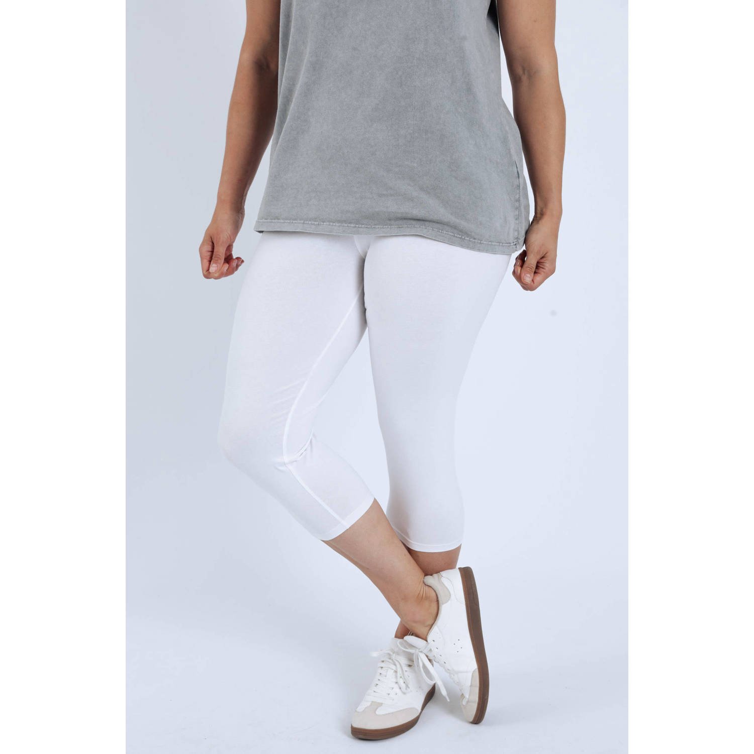 Paprika capri legging wit