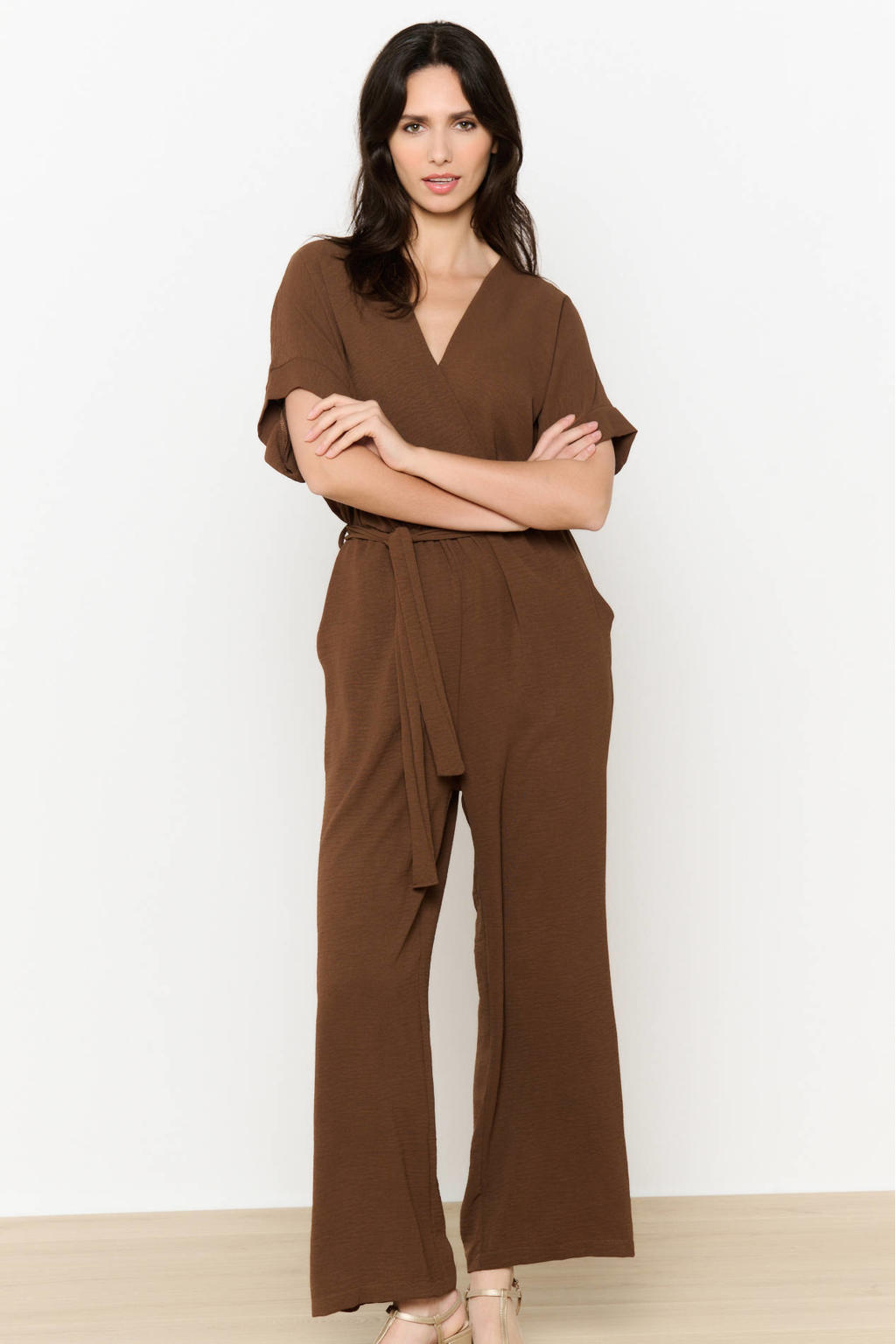 LOLALIZA jumpsuit bruin