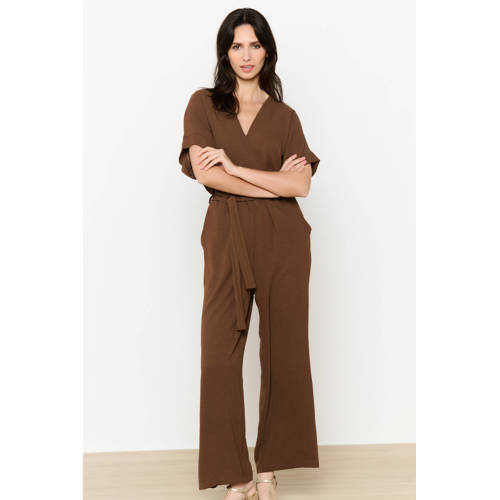 LOLALIZA jumpsuit bruin afbeelding