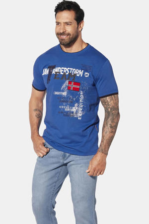 T-shirt SÖLVE Plus Size blauw