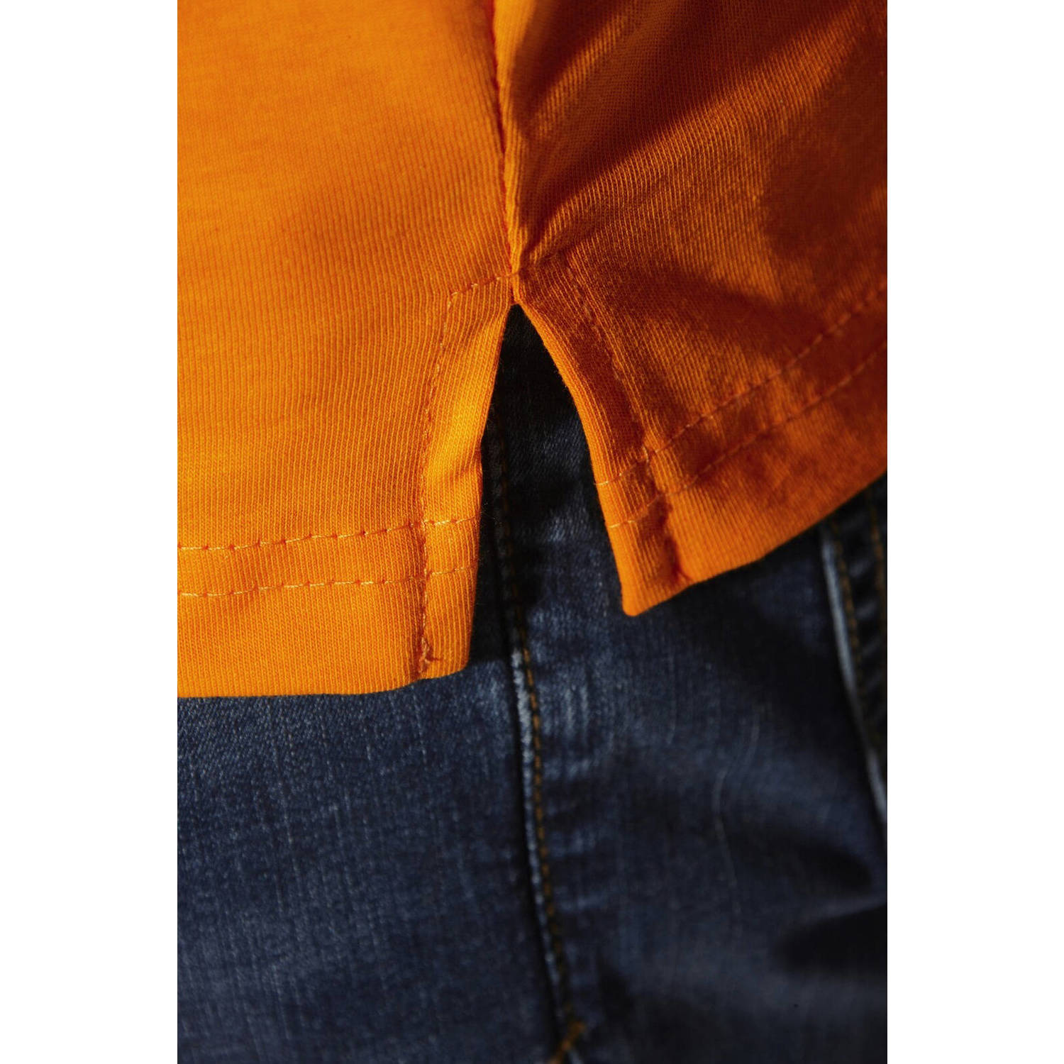 Jan Vanderstorm T-shirt FELTON Plus Size oranje