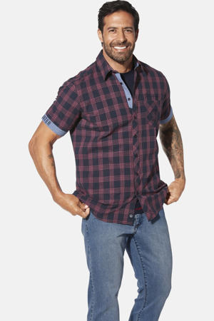 casual overhemd TEOPER Plus Size donkerblauw