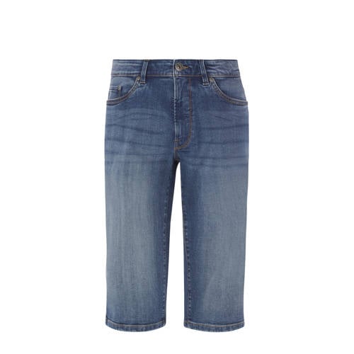 Jan Vanderstorm loose fit denim short HARLORF Plus Size blauw afbeelding