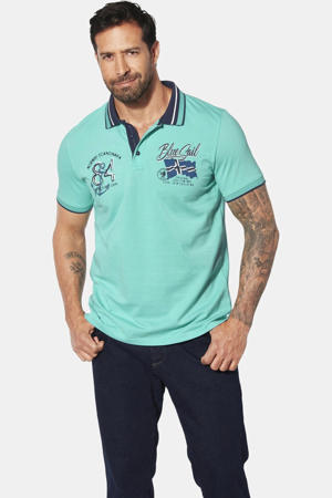 regular polo OLFGIR Plus Size turquoise