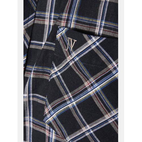 Jan Vanderstorm casual overhemd GJAADE Plus Size zwart afbeelding