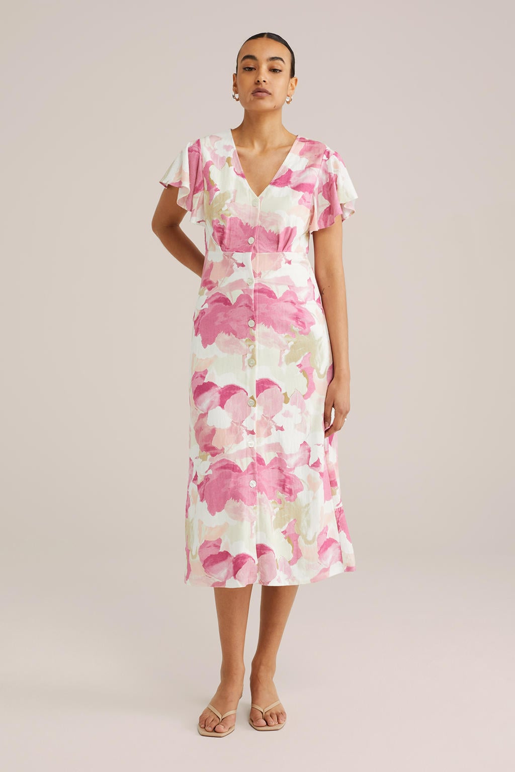 Normann Chemise de nuit à manches courtes pour femme Normann Chemise de nuit à manches courtes pour femme