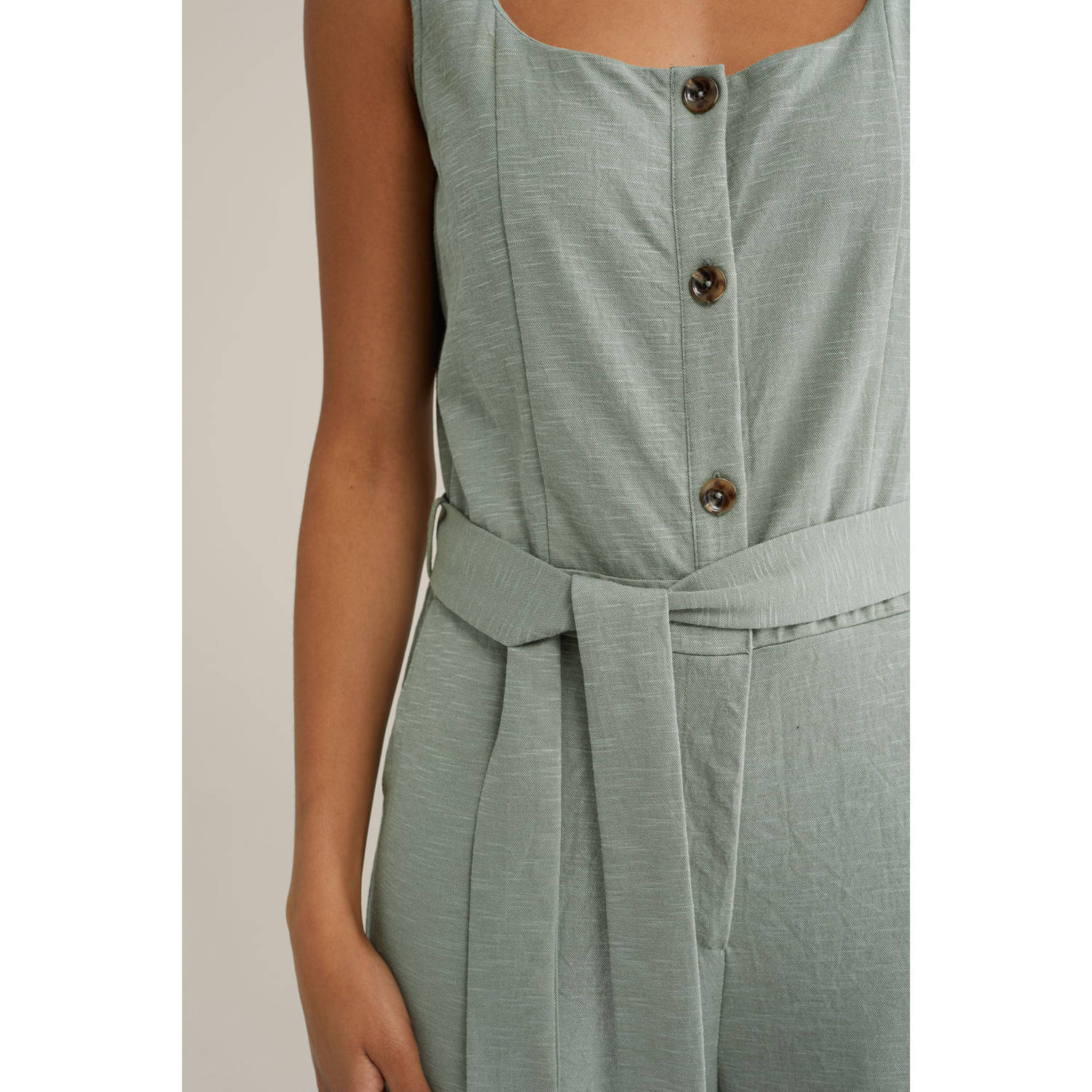 WE Fashion lichtgroen jumpsuit