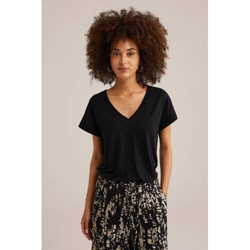 WE Fashion T-shirt zwart afbeelding