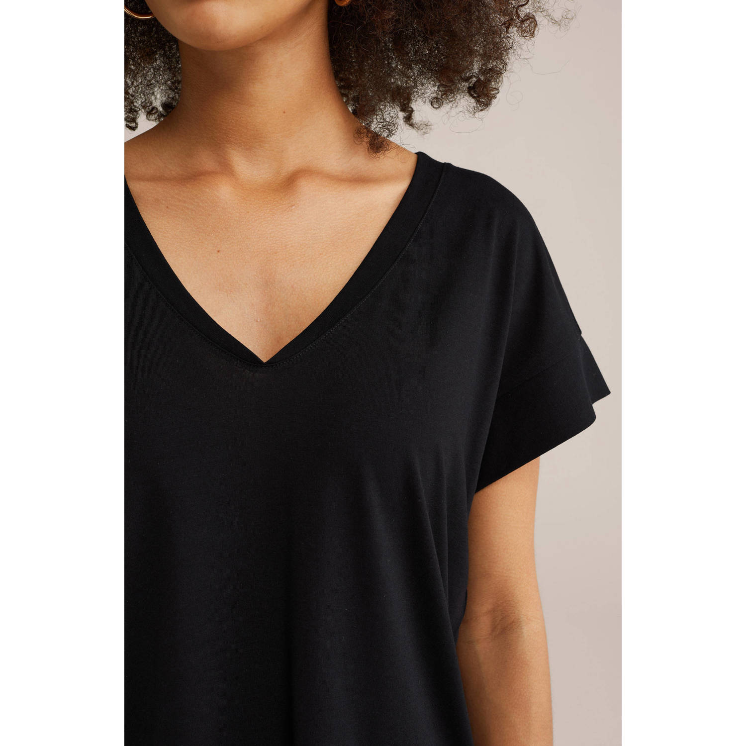 WE Fashion T-shirt zwart