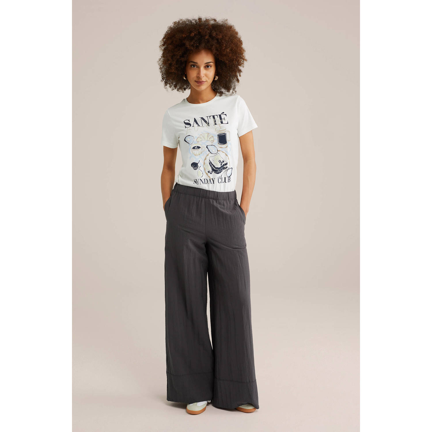 WE Fashion T-shirt wit