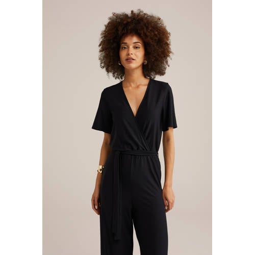 WE Fashion zwart jumpsuit afbeelding