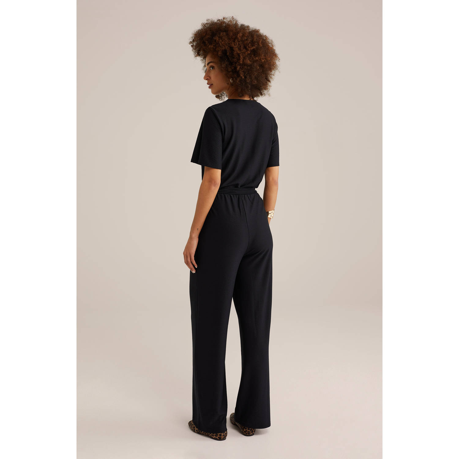 WE Fashion zwart jumpsuit