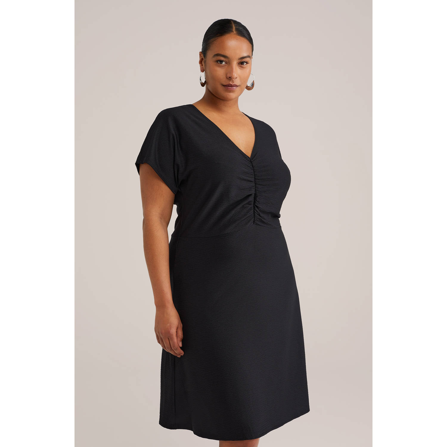 WE Fashion jurk zwart