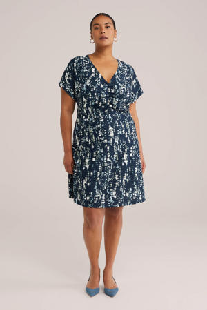 jurk donkerblauw