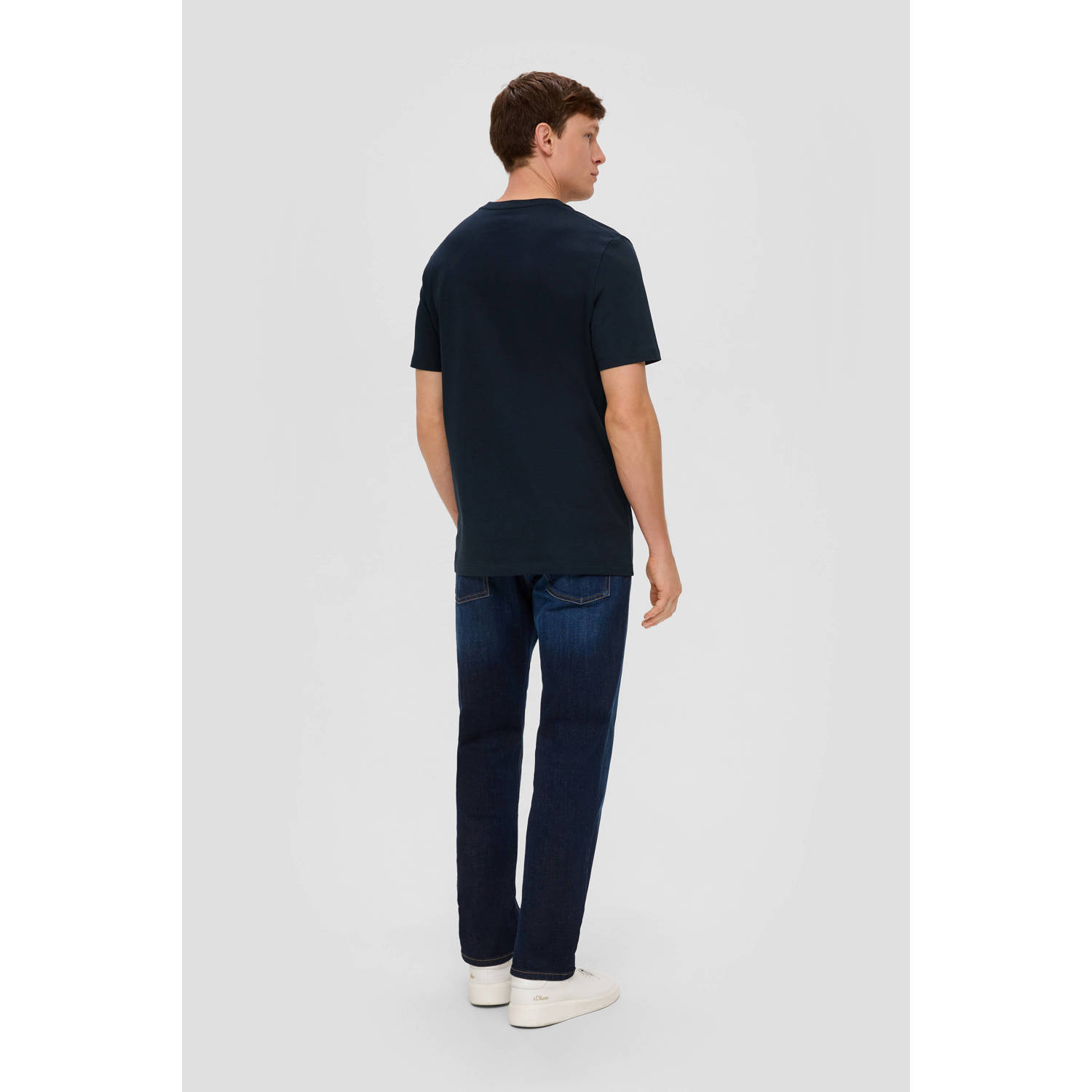 s.Oliver T-shirt donkerblauw (set van 2)