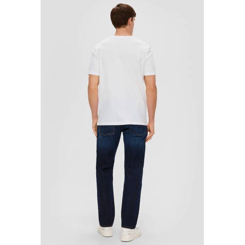 s.Oliver regular T-shirt wit - (set van 2) afbeelding