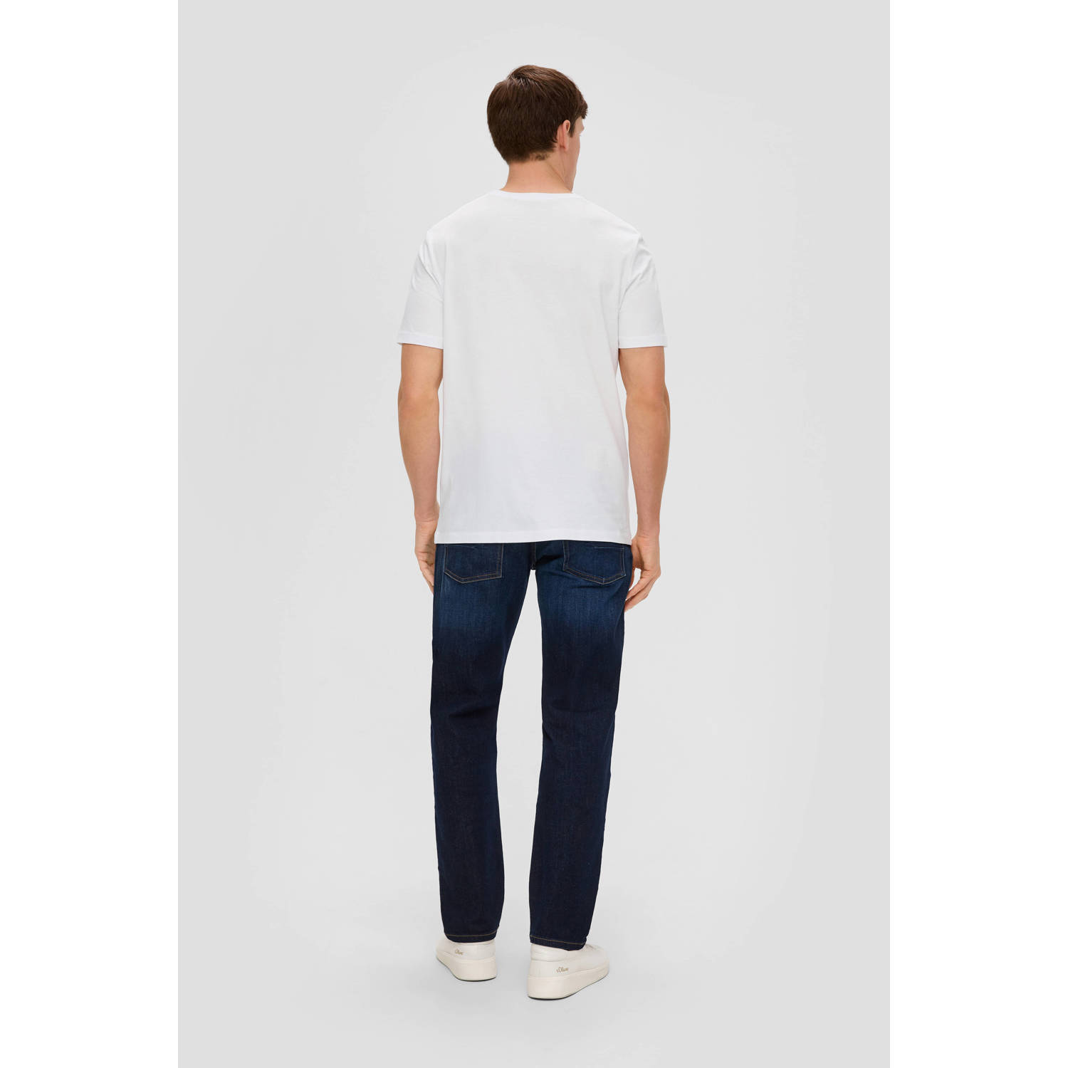 s.Oliver T-shirt wit (set van 2)
