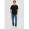 s.Oliver regular T-shirt zwart - (set van 2)