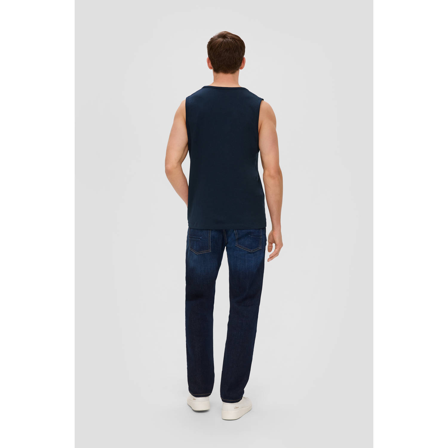 s.Oliver T-shirt donkerblauw (set van 2)