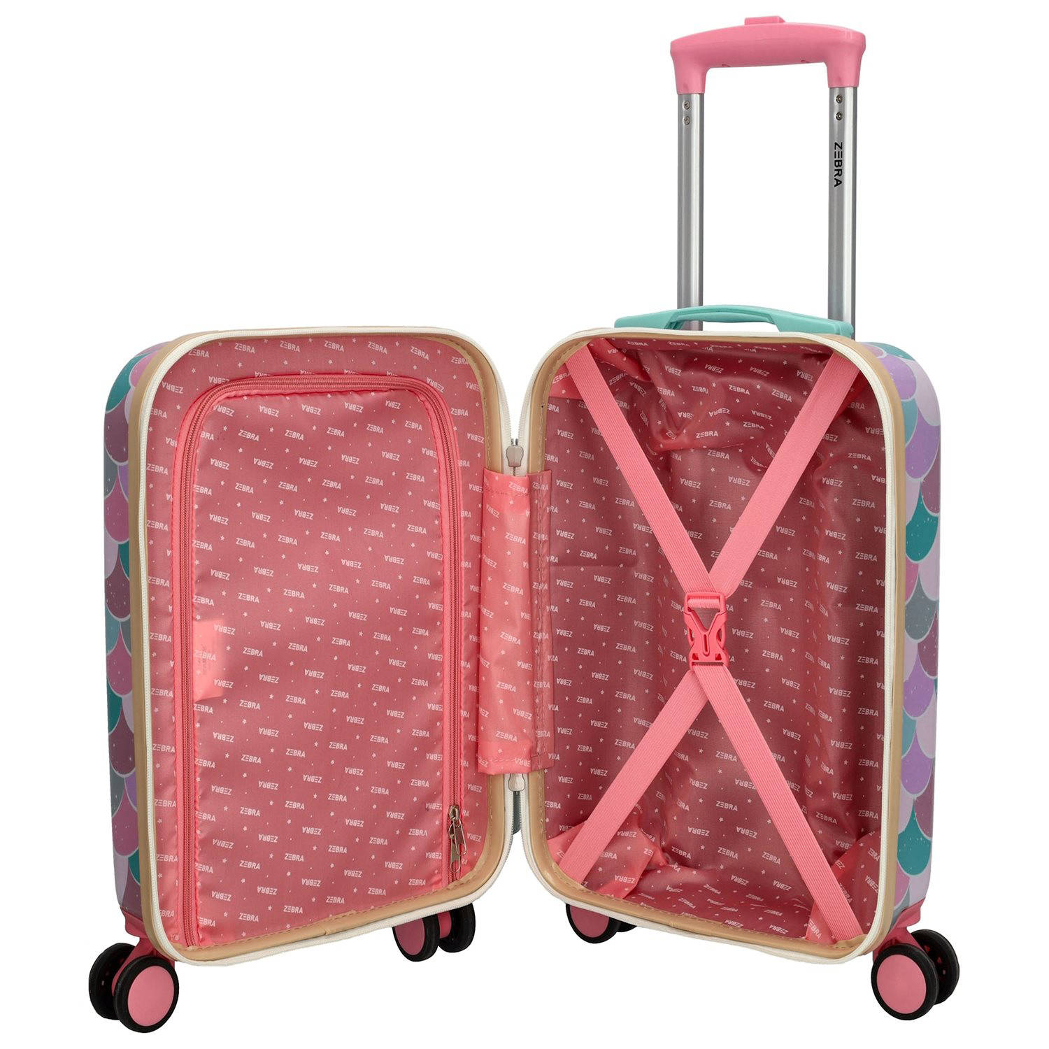 Zebra Trends trolley 46 cm. lila