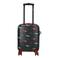 Zebra Trends trolley met all-over print 46 cm. zwart