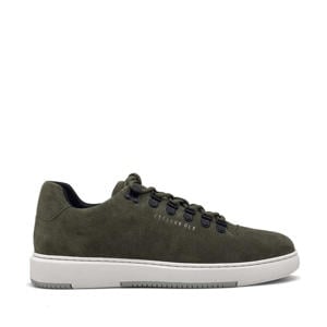 CX6 suède sneakers donkergroen