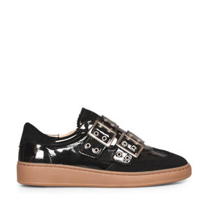Jawn B lakleren sneakers zwart