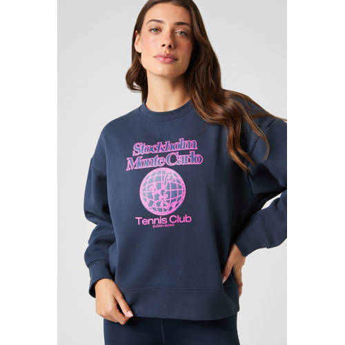 Björn Borg sweater blauw/roze afbeelding