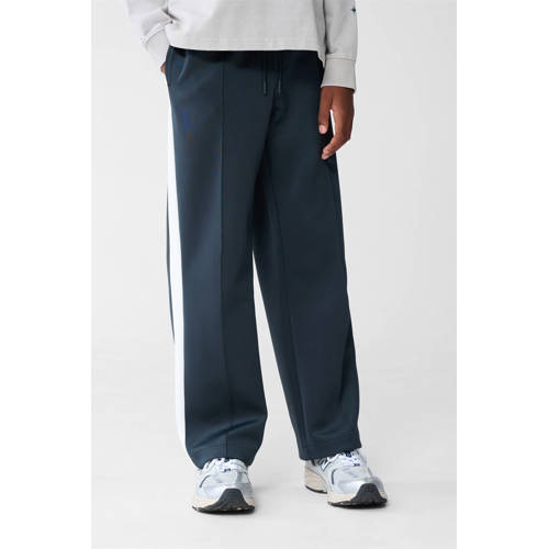 Shoeby regular gestreepte casual broek groen afbeelding