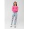 Shoeby vest roze fijn gebreid