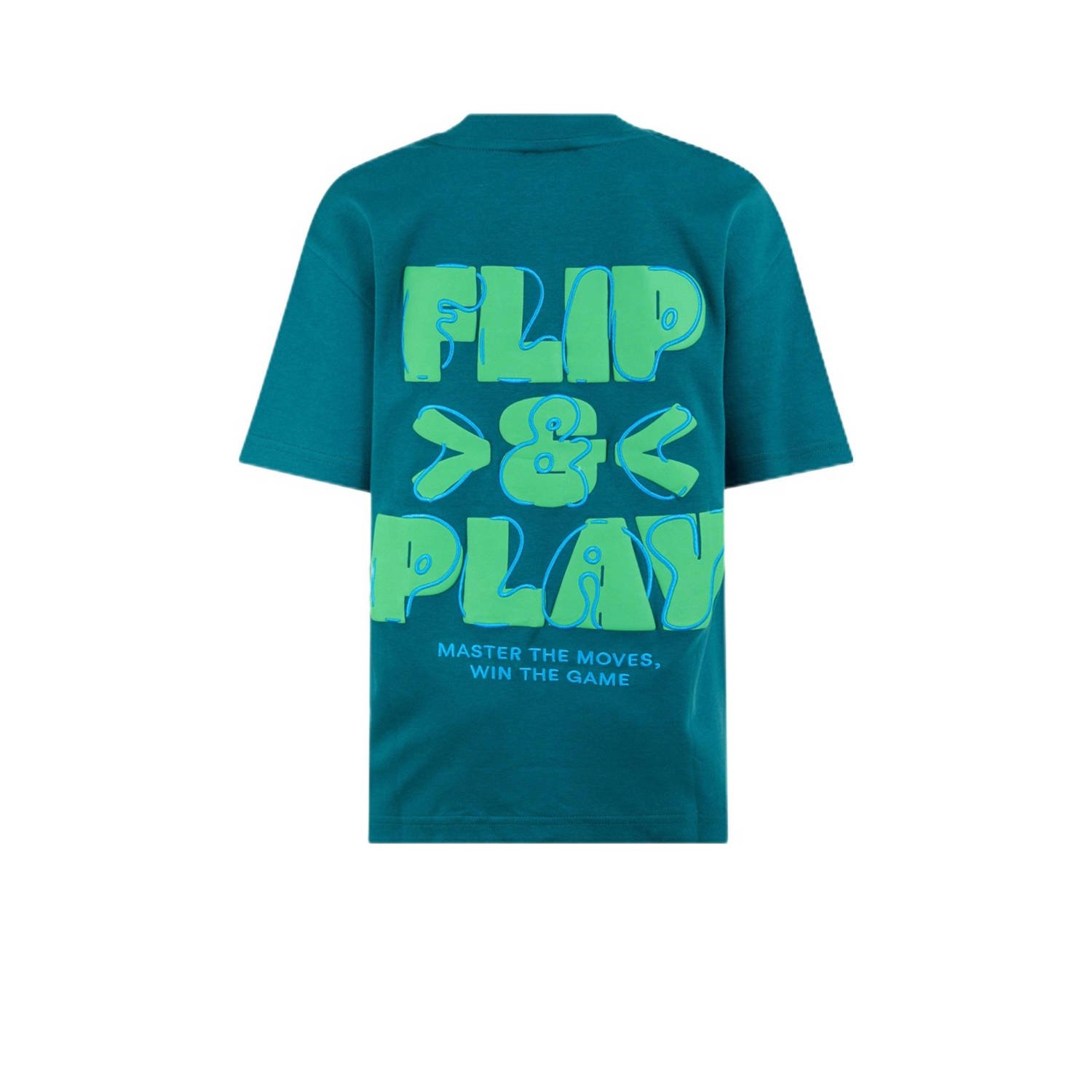 Shoeby T-shirt donkergroen