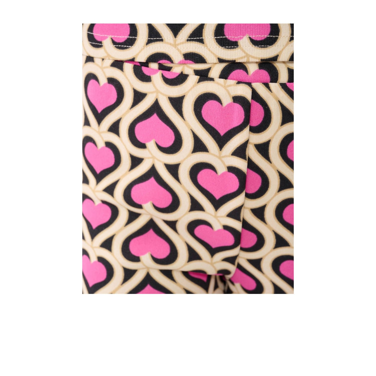 Shoeby flared broek roze