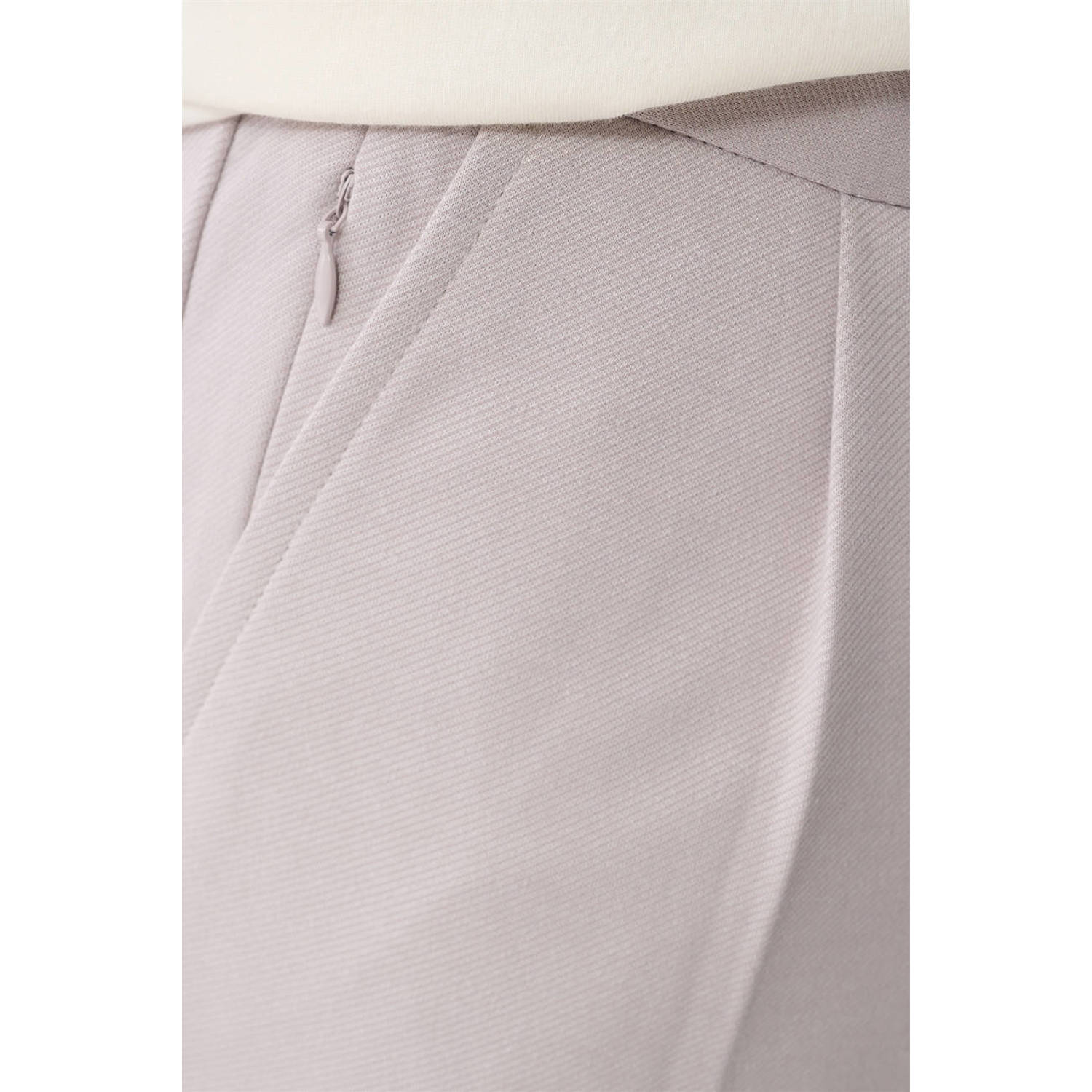 Shoeby tapered casual broek grijs