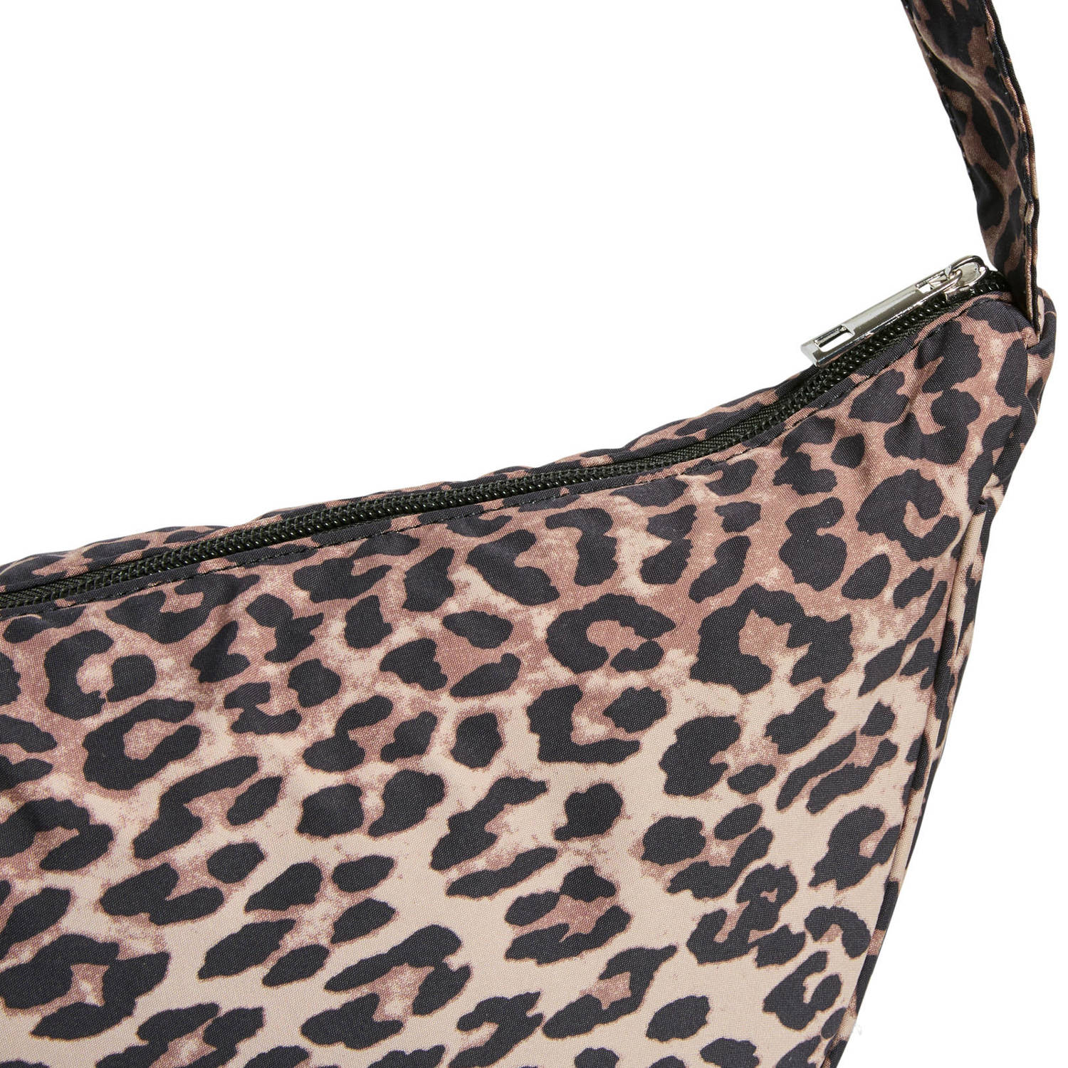 PIECES crossbody tas PCAMANDA met panterprint bruin