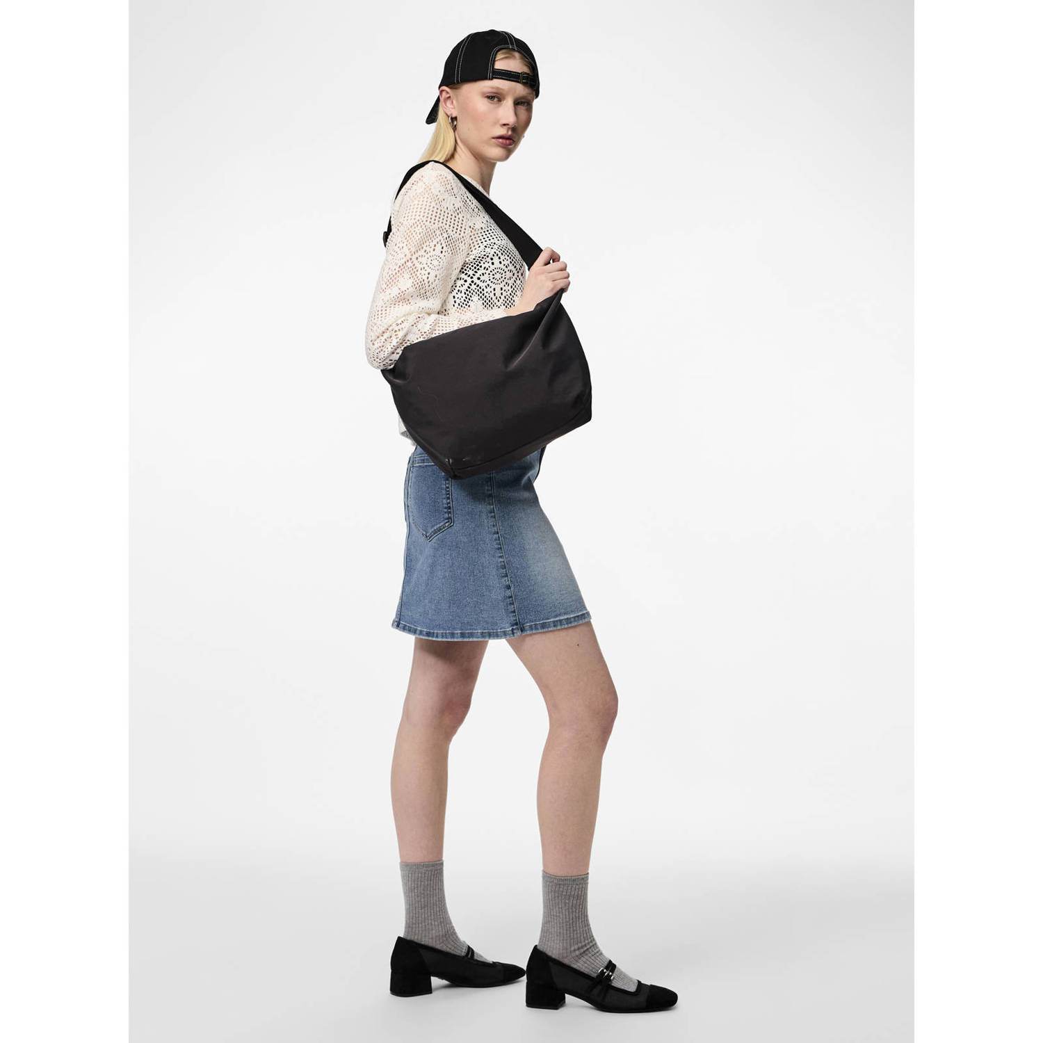 PIECES crossbody tas PCAMANDA zwart