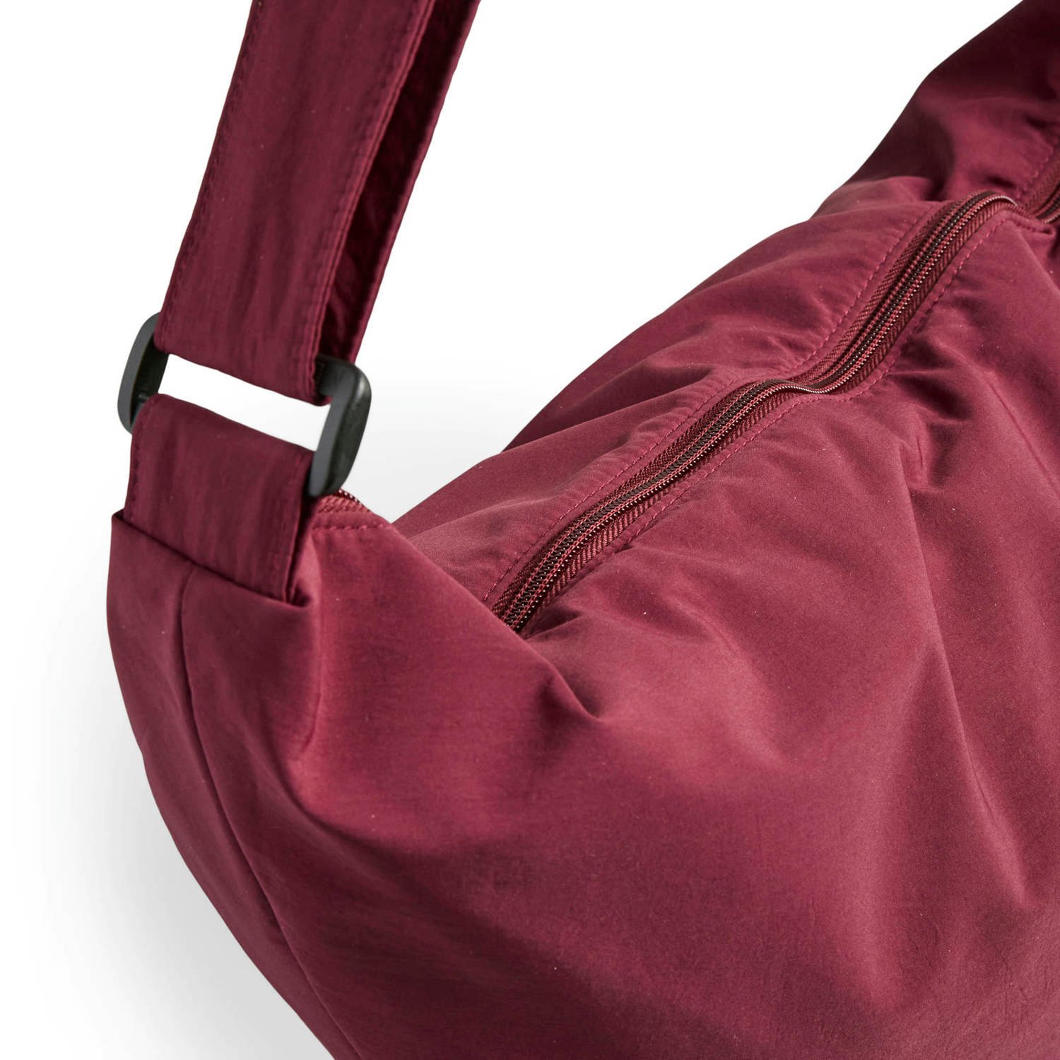PIECES crossbody tas PCAMANDA bordeauxrood