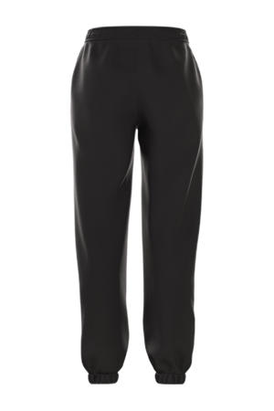 regular waist broek zwart