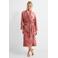 LingaDore teddy fleece badjas zalmroze