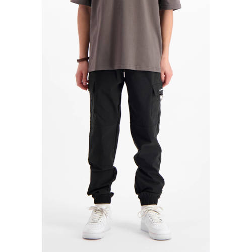 BLACK BANANAS regular casual broek zwart afbeelding