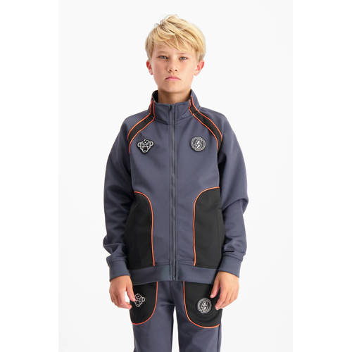 BLACK BANANAS sweatvest antraciet afbeelding