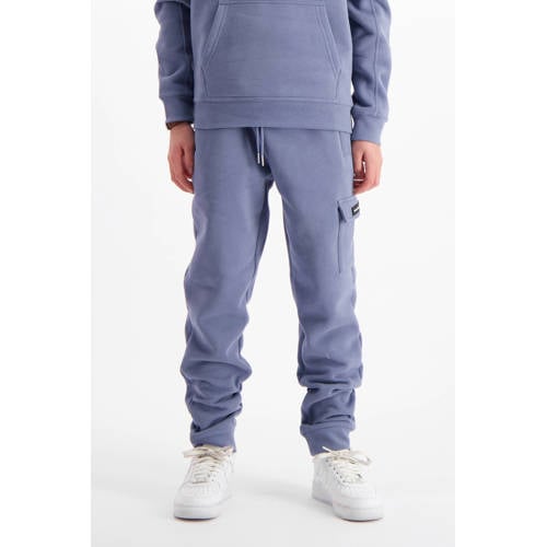 BLACK BANANAS regular cargo broek grijsblauw afbeelding
