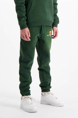 regular cargo broek donkergroen