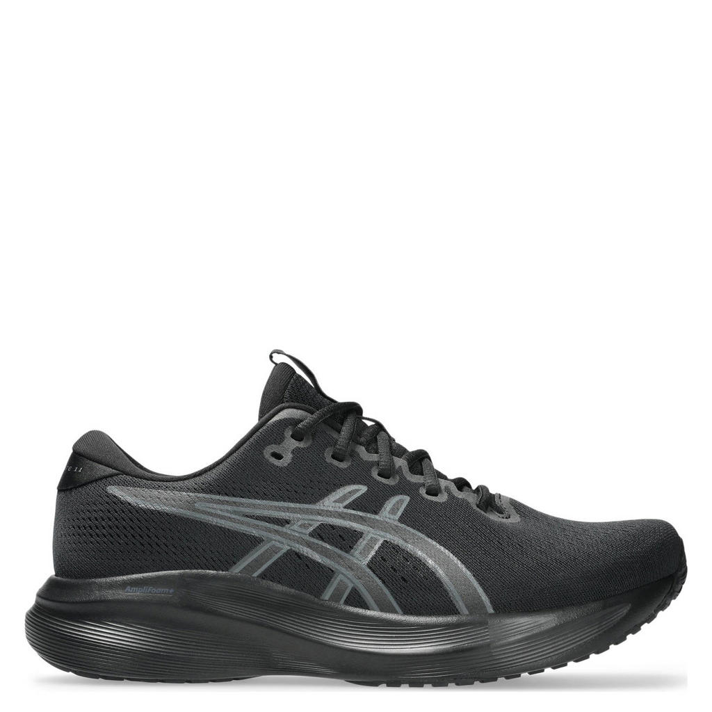 Zwart en grijze heren ASICS GEL-EXCITE hardloopschoenen van mesh/voering: mesh/voetbed: eva met veters