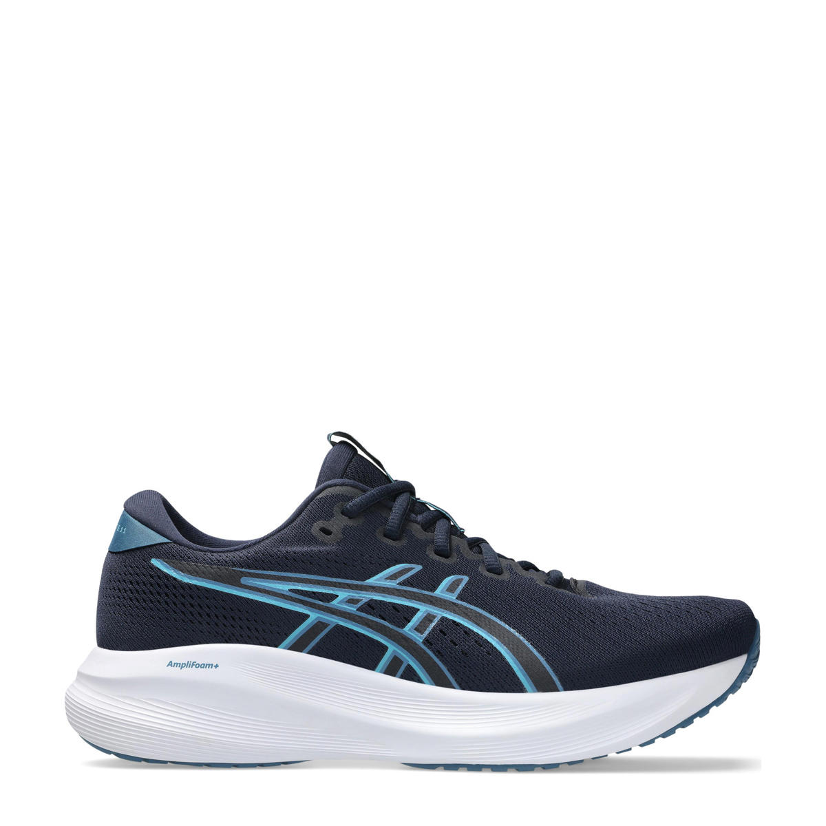 ASICS GEL-EXCITE hardloopschoenen donkerblauw/aqua wehkamp