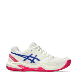 Gel-Dedicate tennisschoenen wit/kobaltblauw/fuchsia