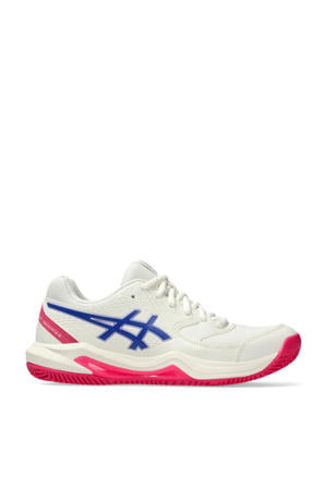 Gel-Dedicate tennisschoenen wit/kobaltblauw/fuchsia